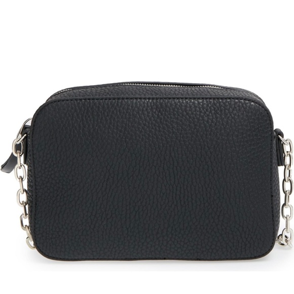 Phase 3 Handbags - Phase3 Vegan Leather Black Crossbody Bag